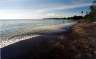 More of the beach; the sand really was that black. 